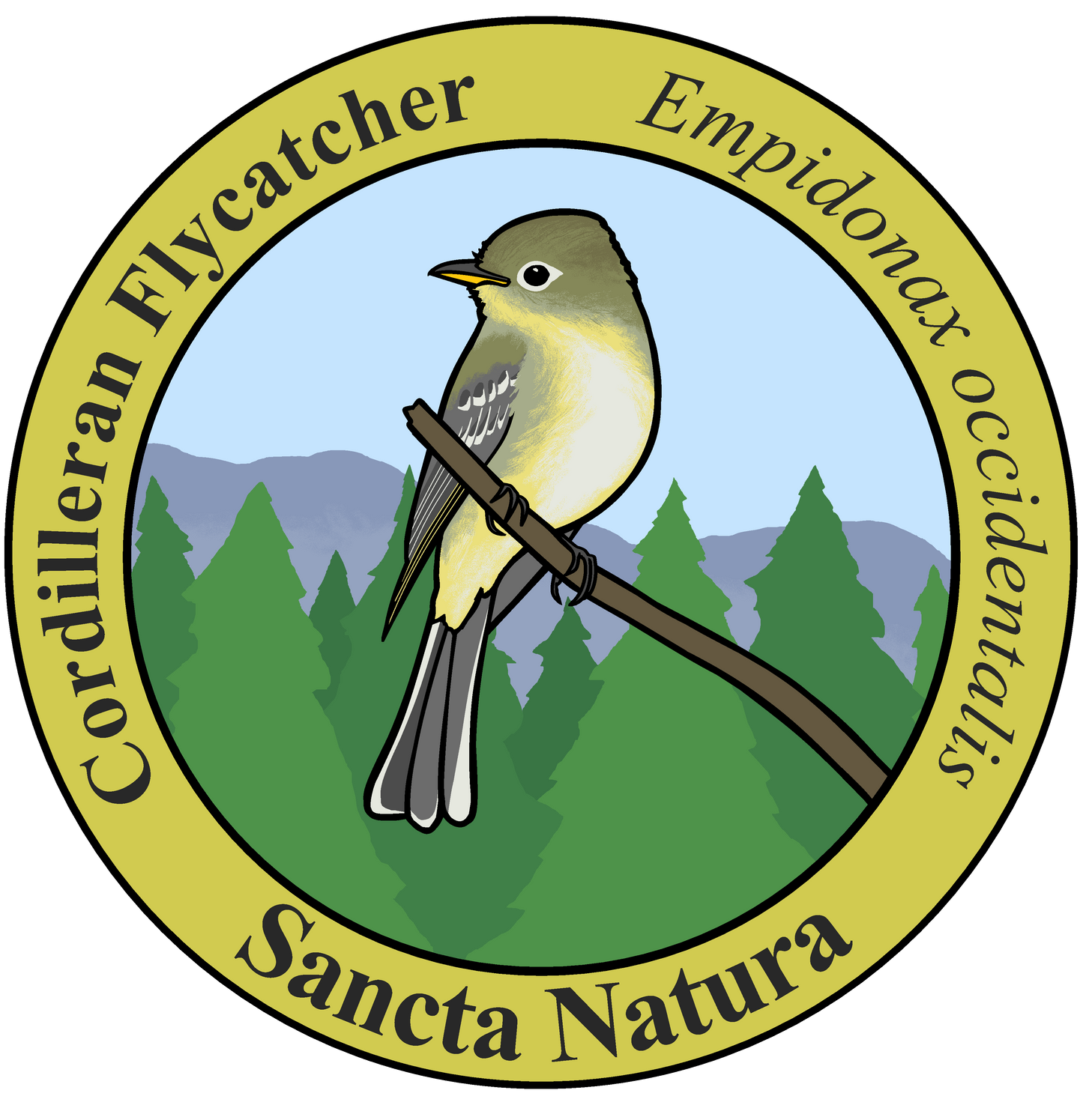 Adult Cordilleran Flycatcher T-shirt