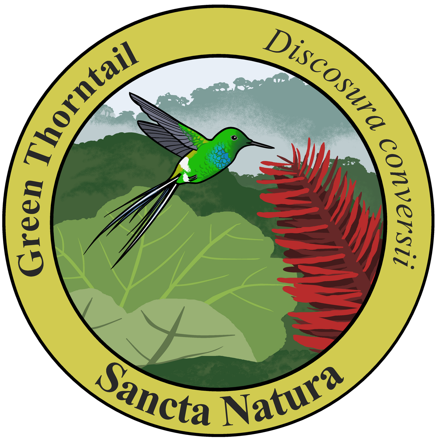 Adult Green Thorntail T-shirt