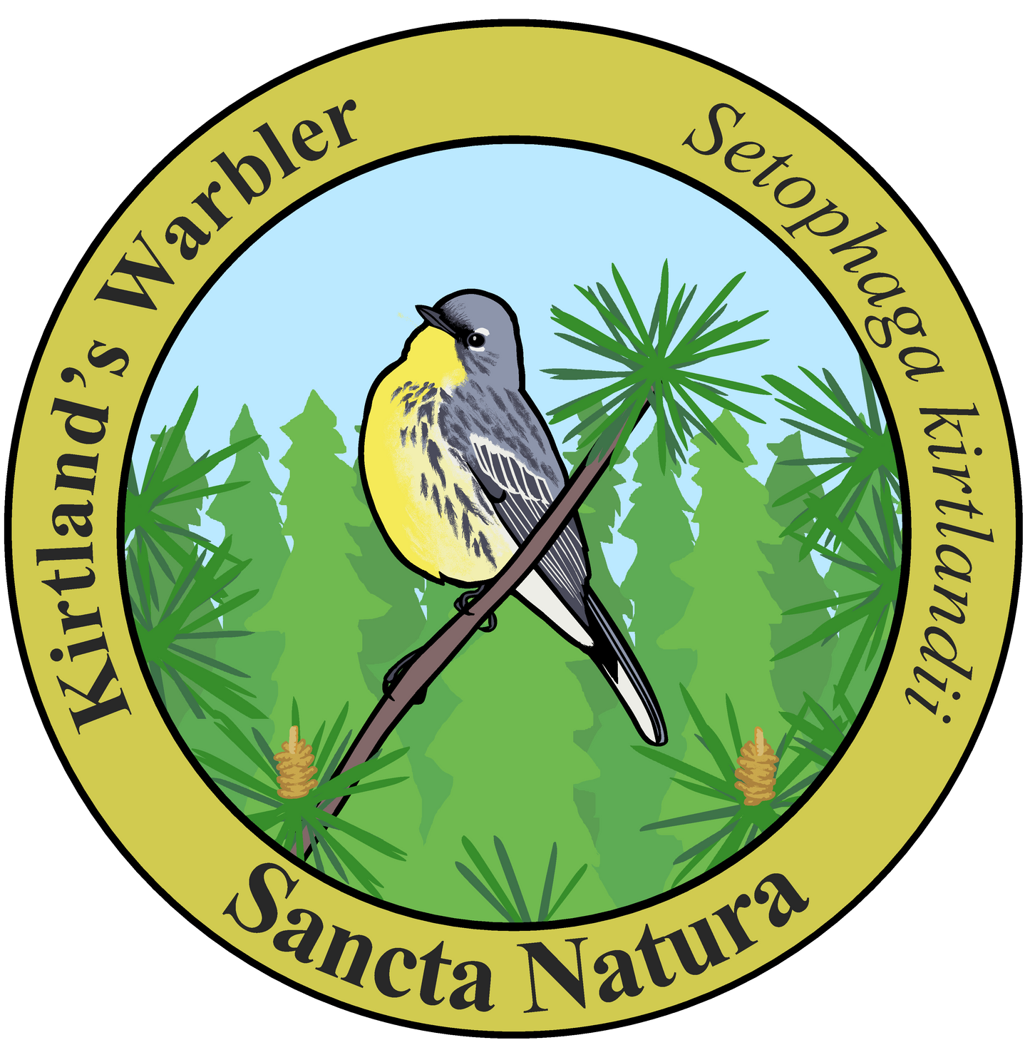 Kids Kirtland's Warbler T-shirt