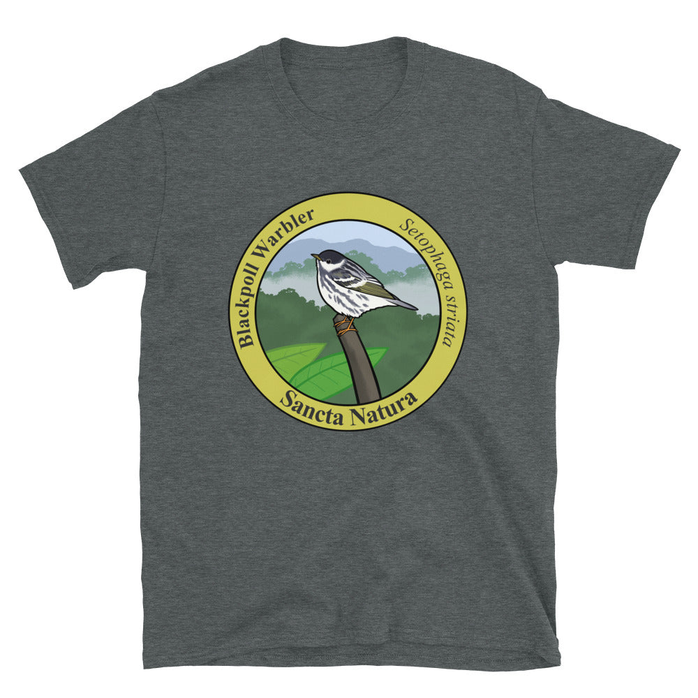 Adult Blackpoll Warbler T-shirt