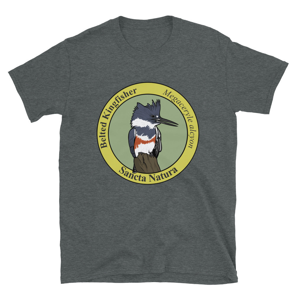 Adult Belted Kingfisher T-shirt
