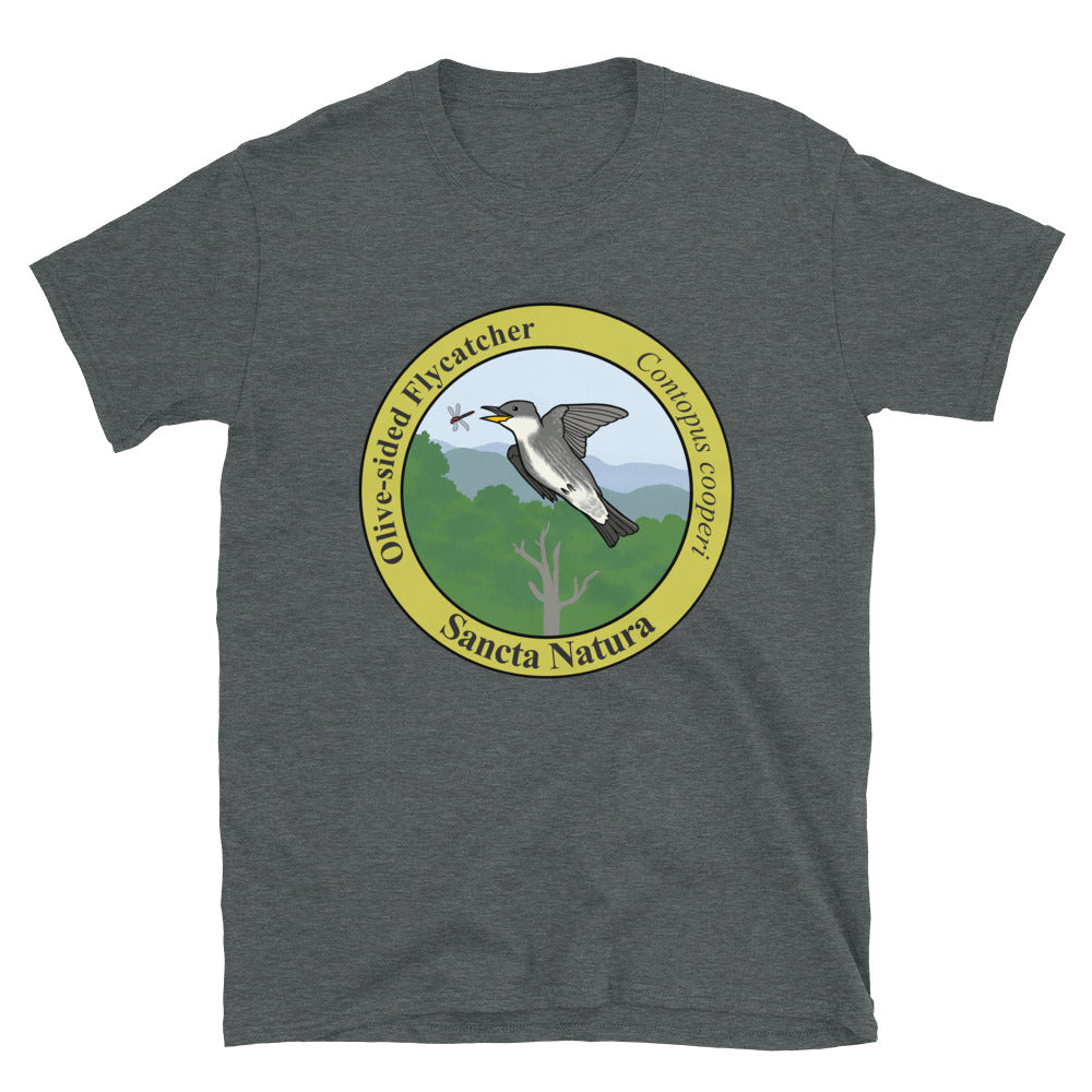 Adult Olive-sided Flycatcher T-shirt