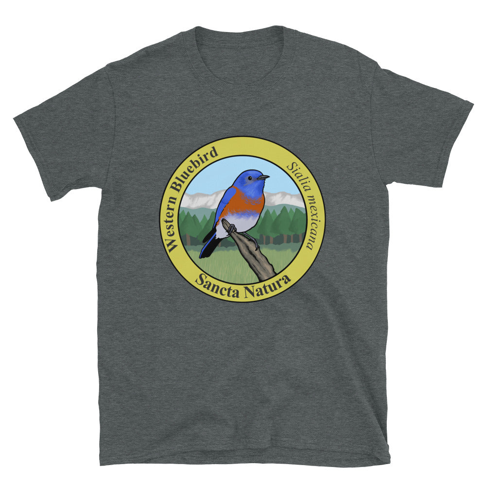 Adult Western Bluebird T-shirt