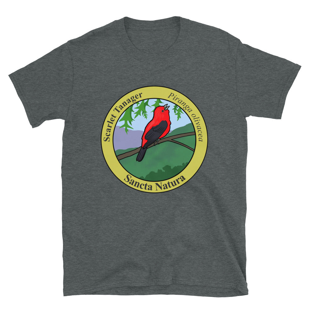 Adult Scarlet Tanager T-shirt
