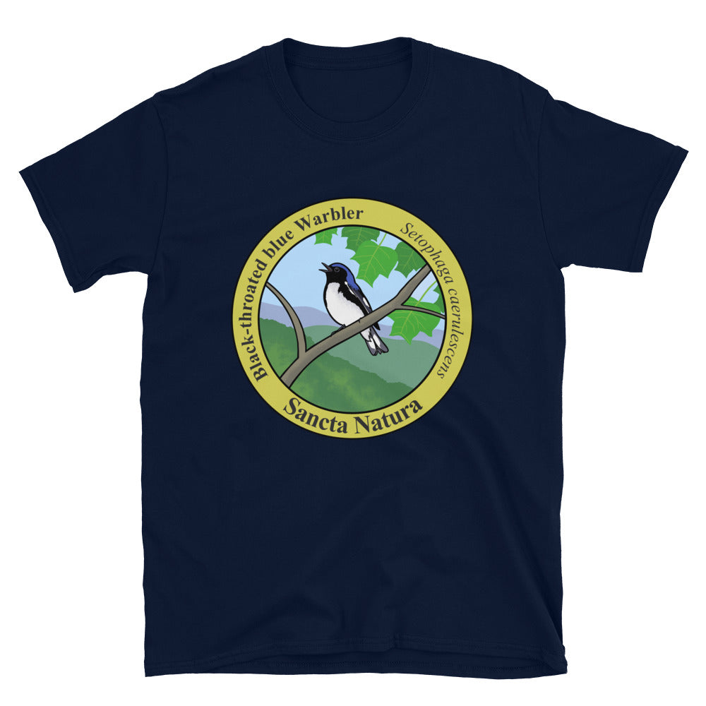 Adult Black-throated Blue Warbler T-shirt