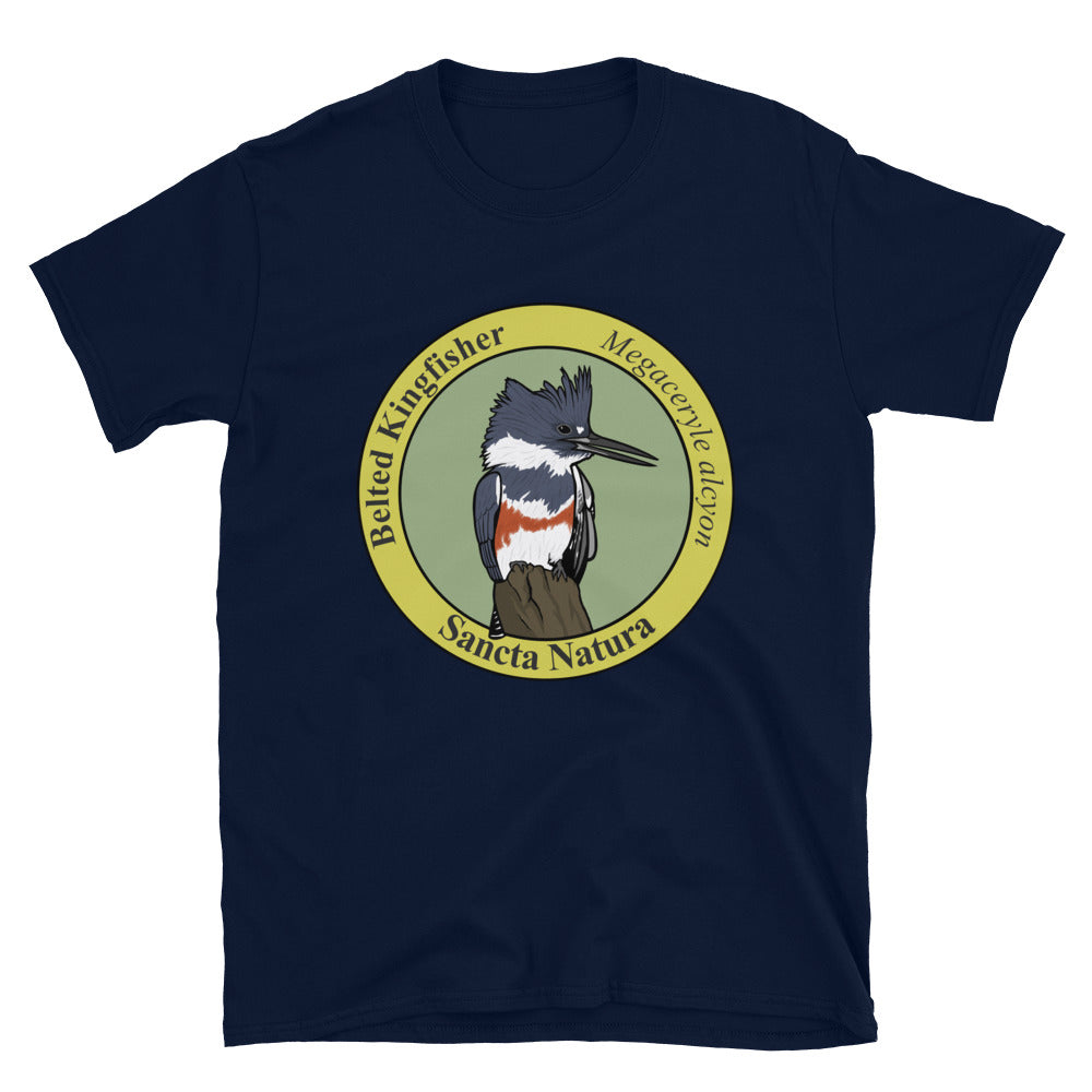 Adult Belted Kingfisher T-shirt