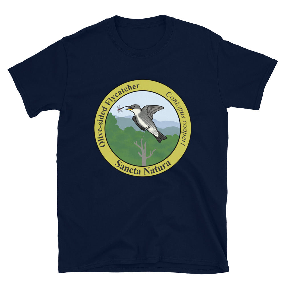 Adult Olive-sided Flycatcher T-shirt