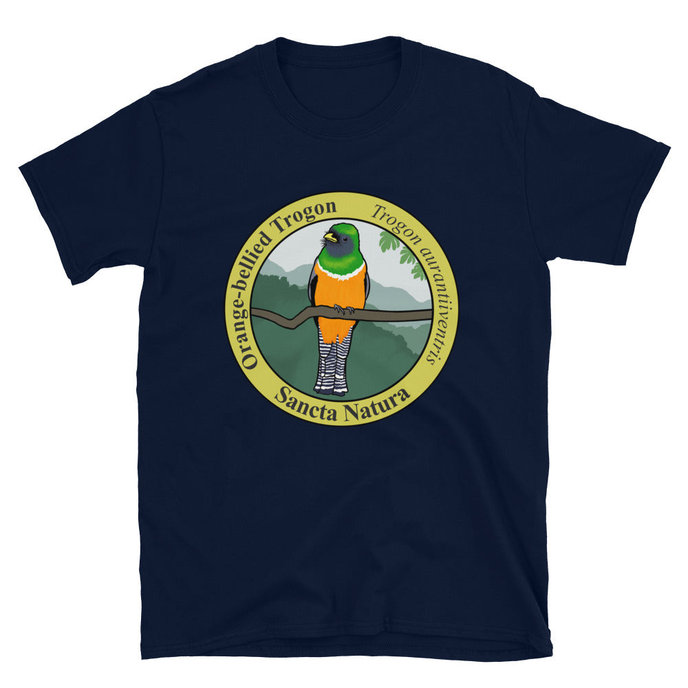 Adult Orange-bellied (Collared) Trogon T-shirt