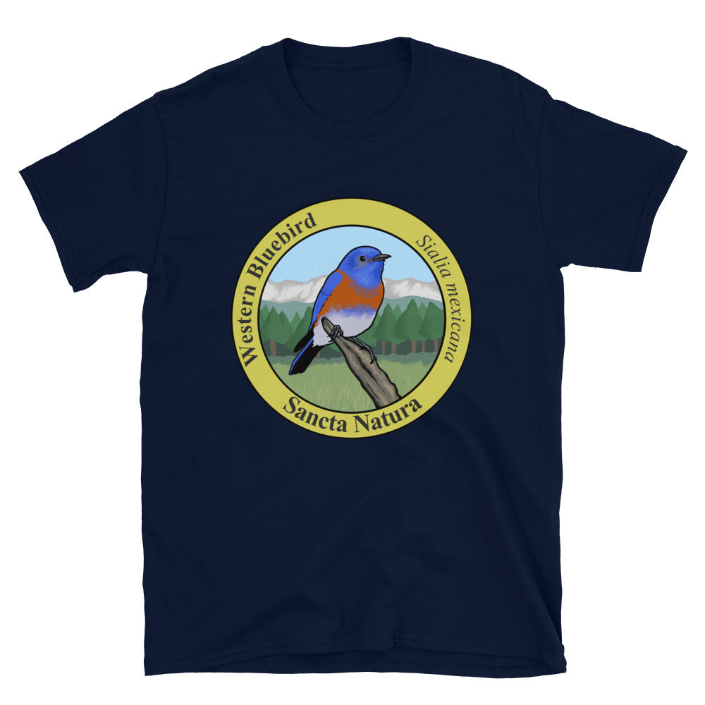 Adult Western Bluebird T-shirt