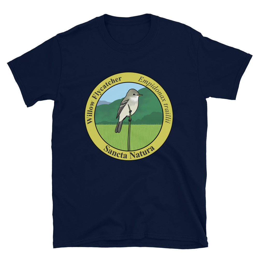 Adult Willow Flycatcher T-shirt