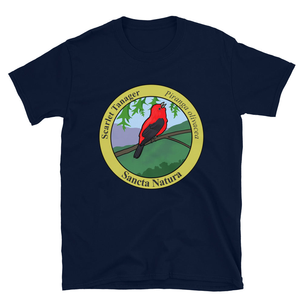 Adult Scarlet Tanager T-shirt