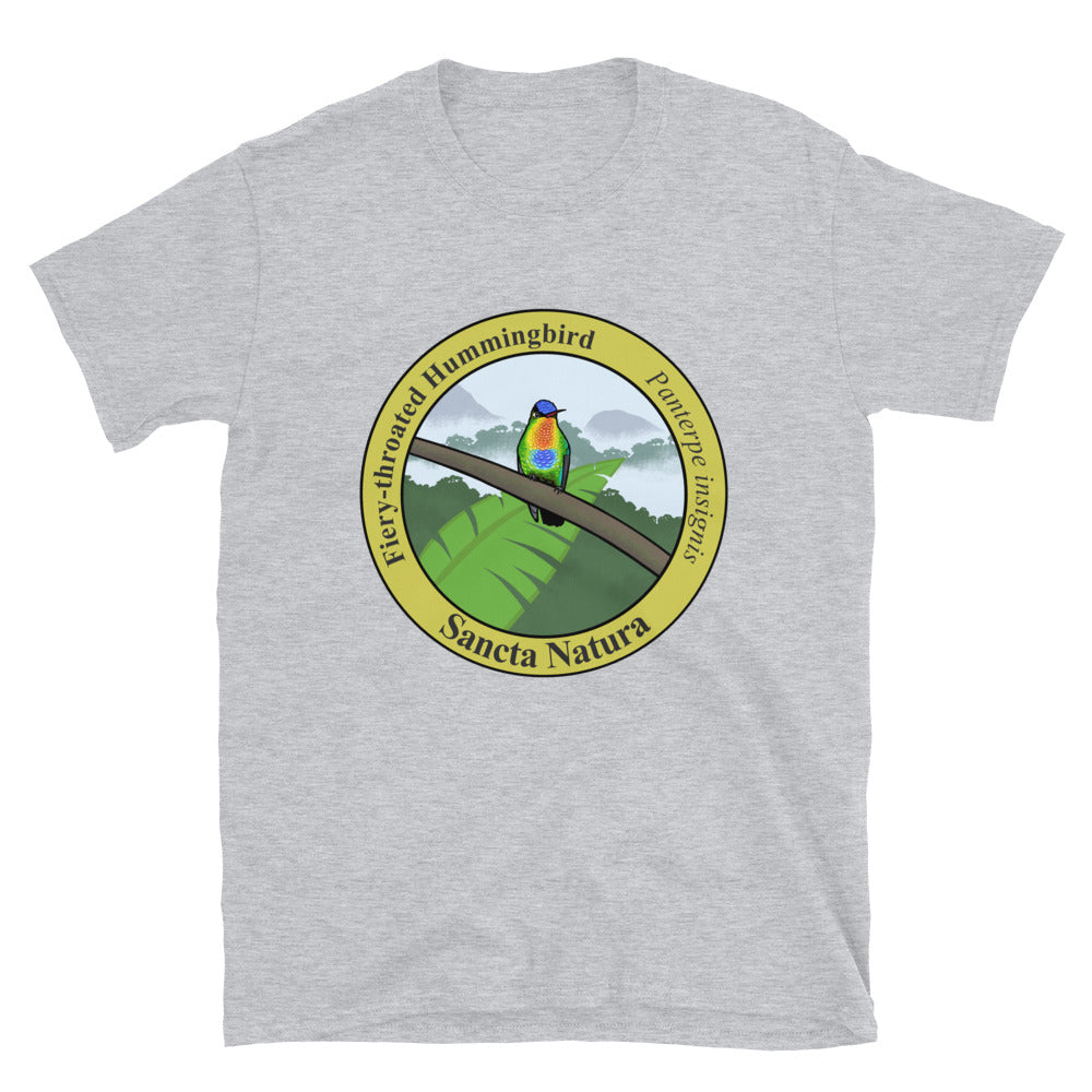 Adult Fiery-throated Hummingbird T-shirt