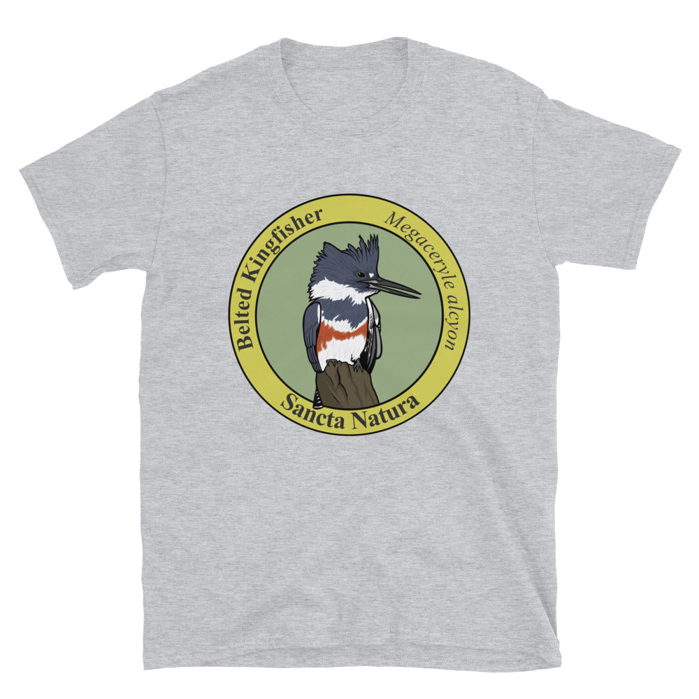 Adult Belted Kingfisher T-shirt