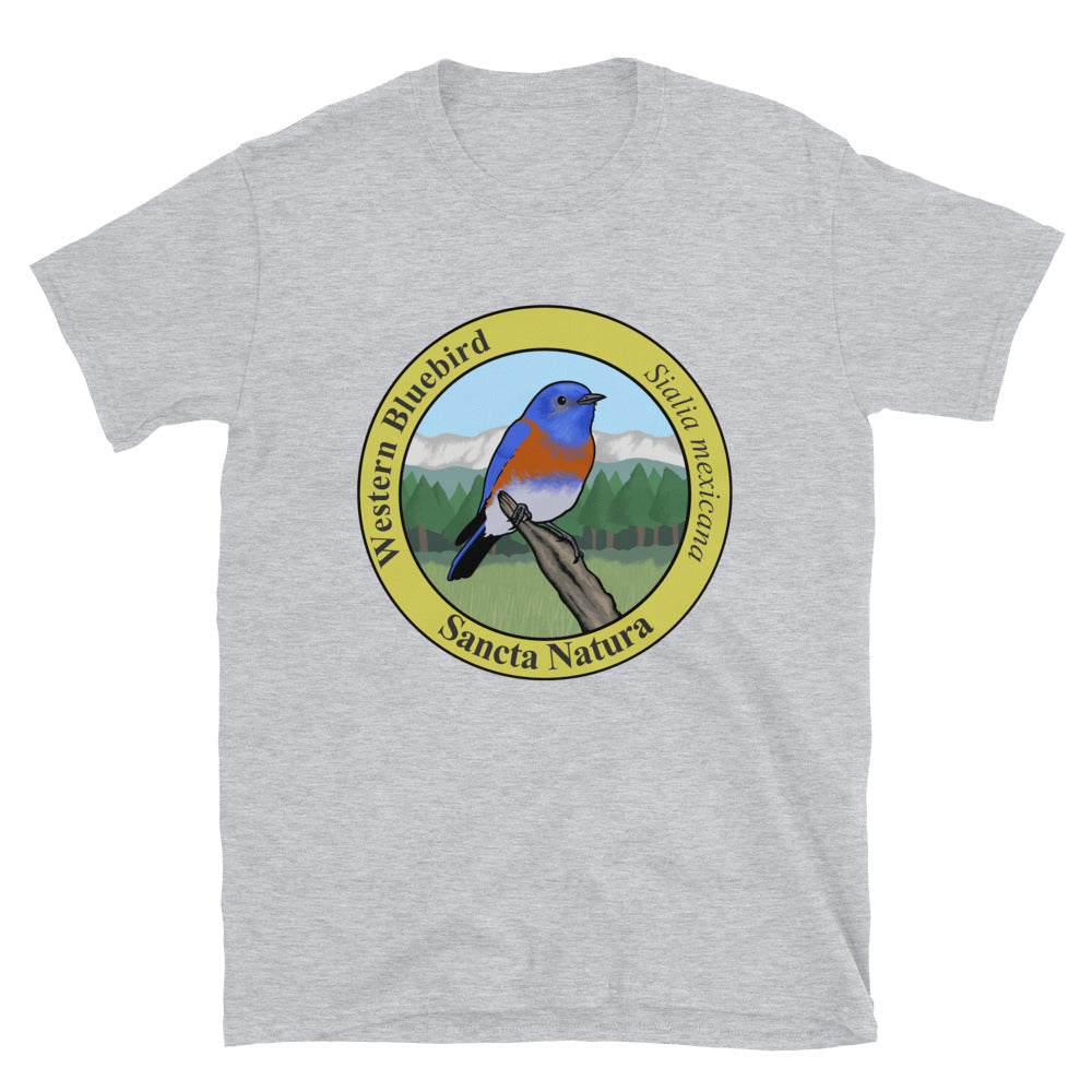 Adult Western Bluebird T-shirt