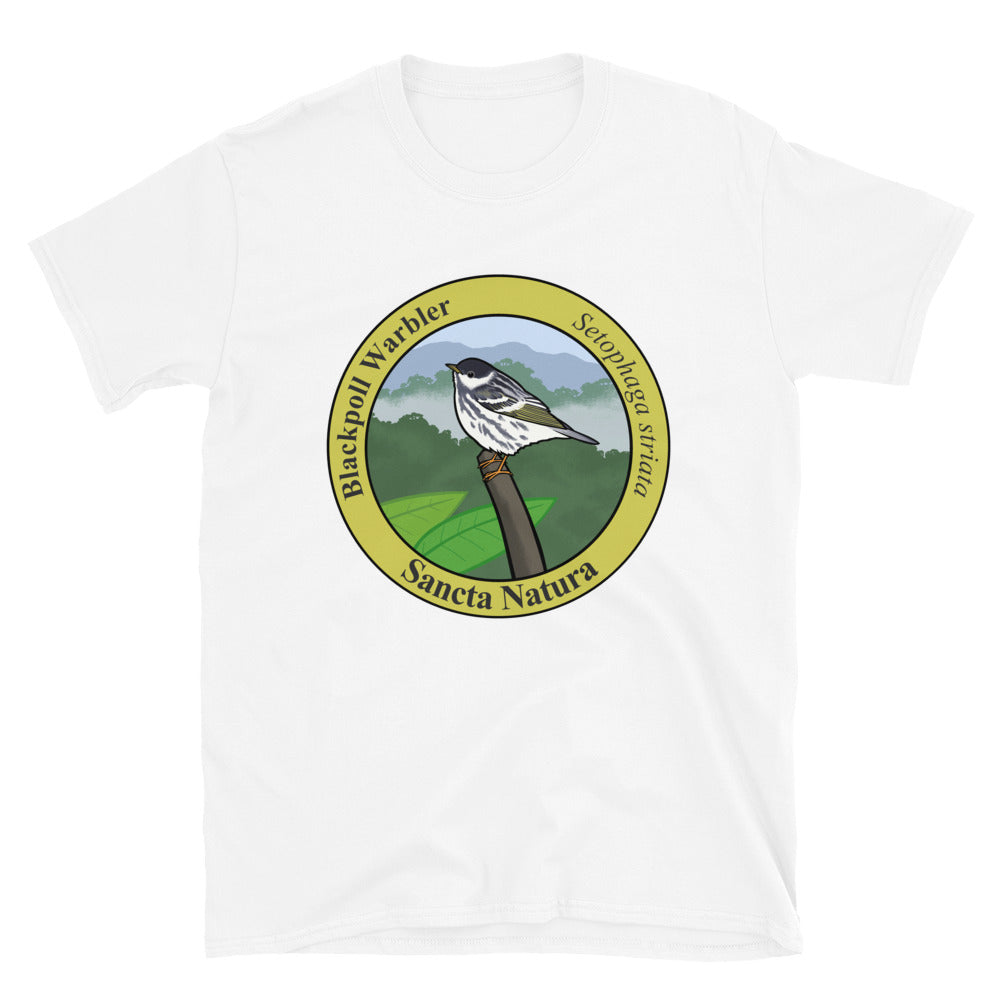 Adult Blackpoll Warbler T-shirt