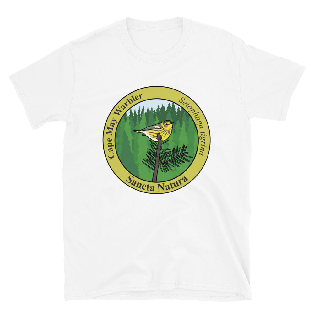 Adult Cape May Warbler T-shirt