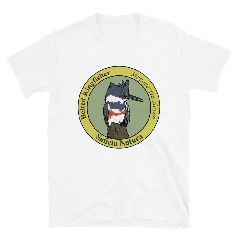 Adult Belted Kingfisher T-shirt