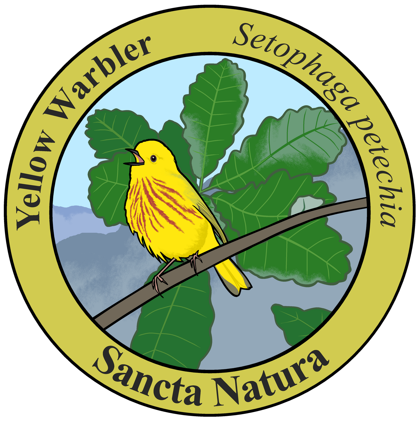 Kids Yellow Warbler T-shirt