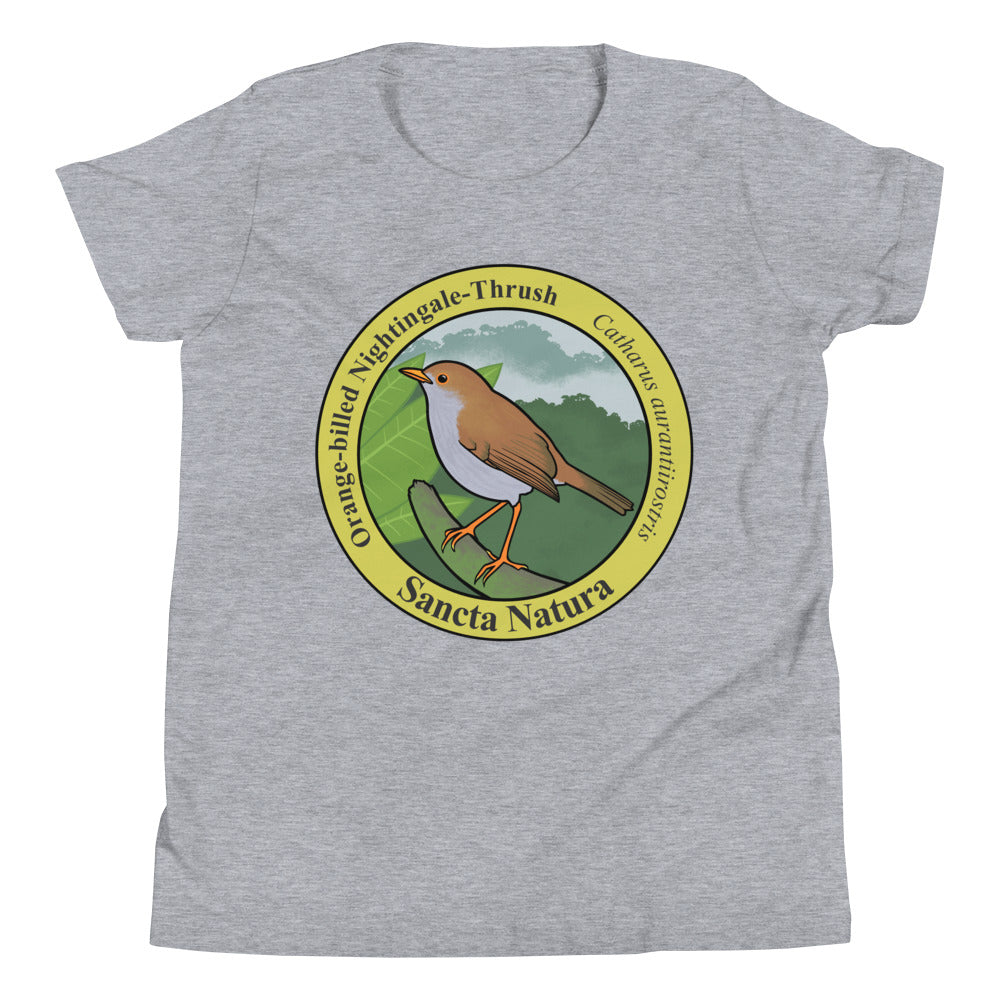 Kids Orange-billed Nightingale Thrush T-shirt