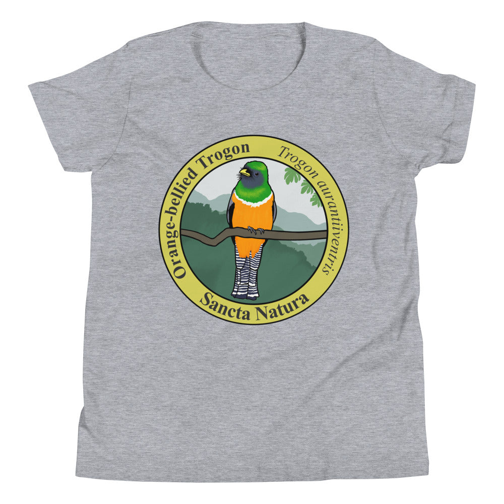 Kids Orange-bellied (Collared) Trogon T-shirt