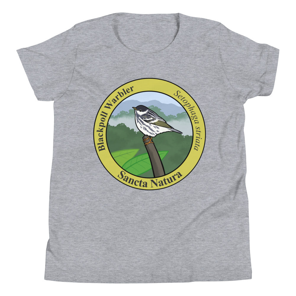 Kids Blackpoll Warbler T-shirt