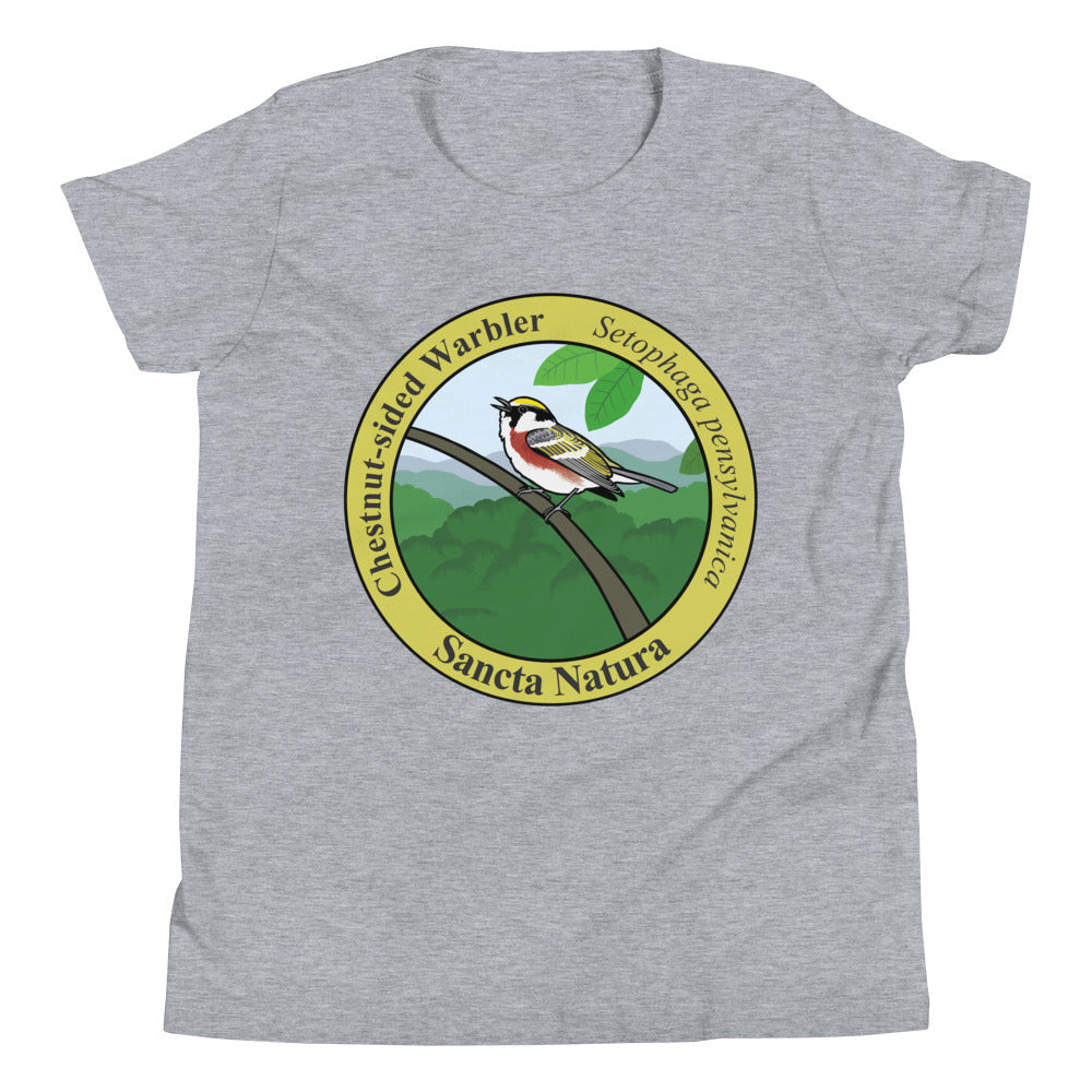 Kids Chestnut-sided Warbler T-shirt