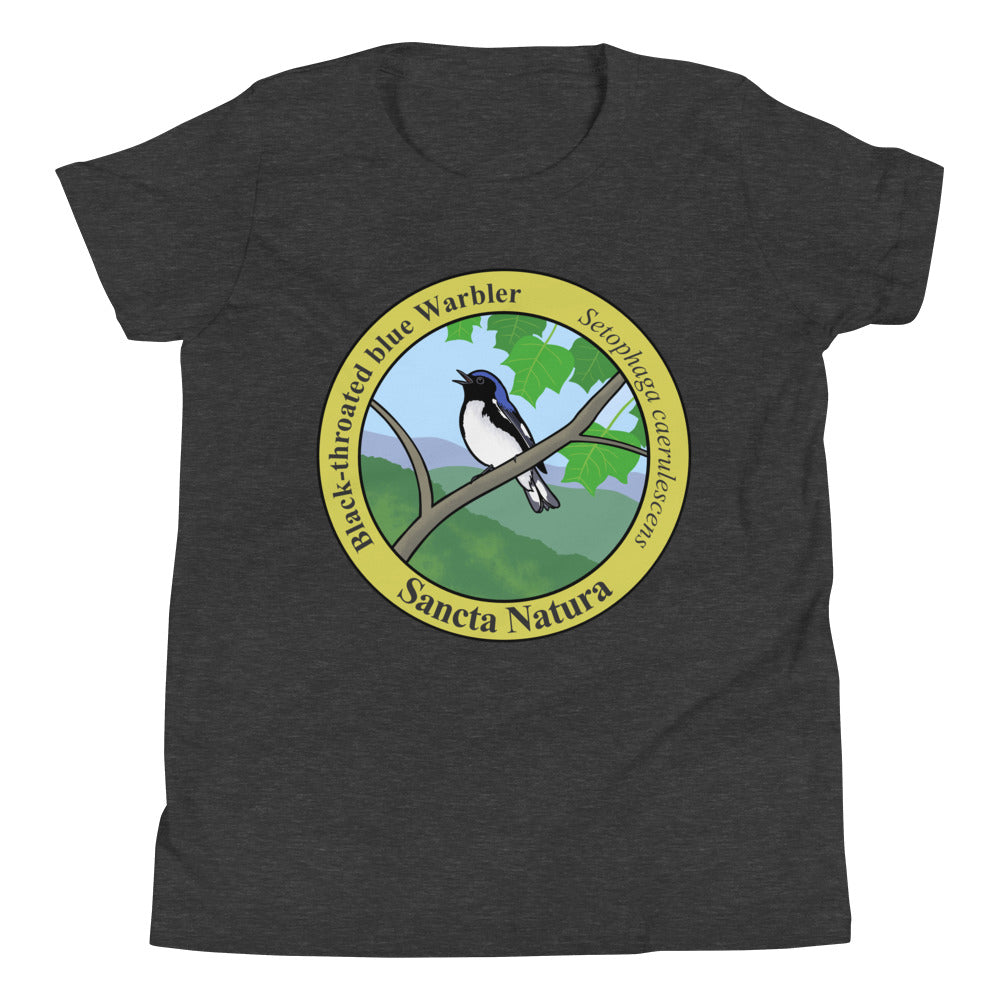 Kids Black-throated Blue Warbler T-shirt