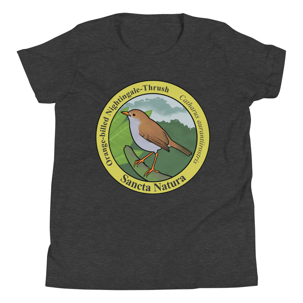 Kids Orange-billed Nightingale Thrush T-shirt