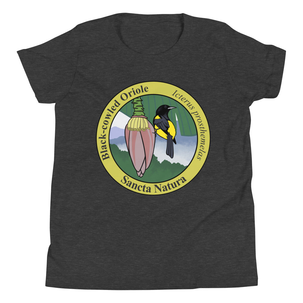 Kids Black-cowled Oriole T-shirt