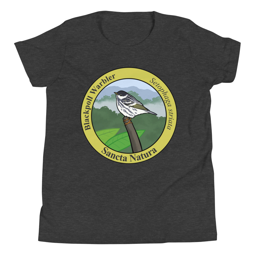 Kids Blackpoll Warbler T-shirt