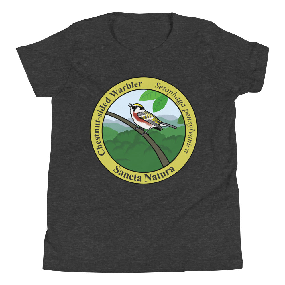 Kids Chestnut-sided Warbler T-shirt