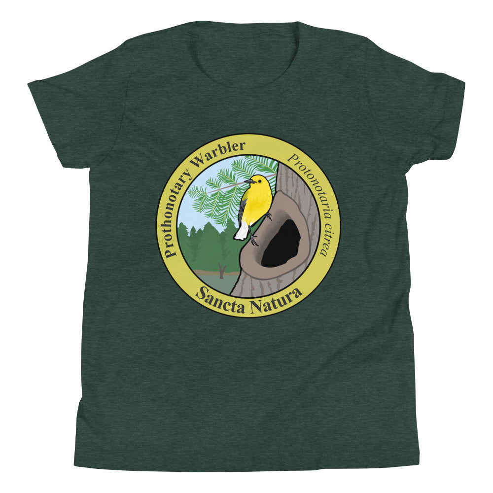 Kids Prothonotary Warbler T-shirt