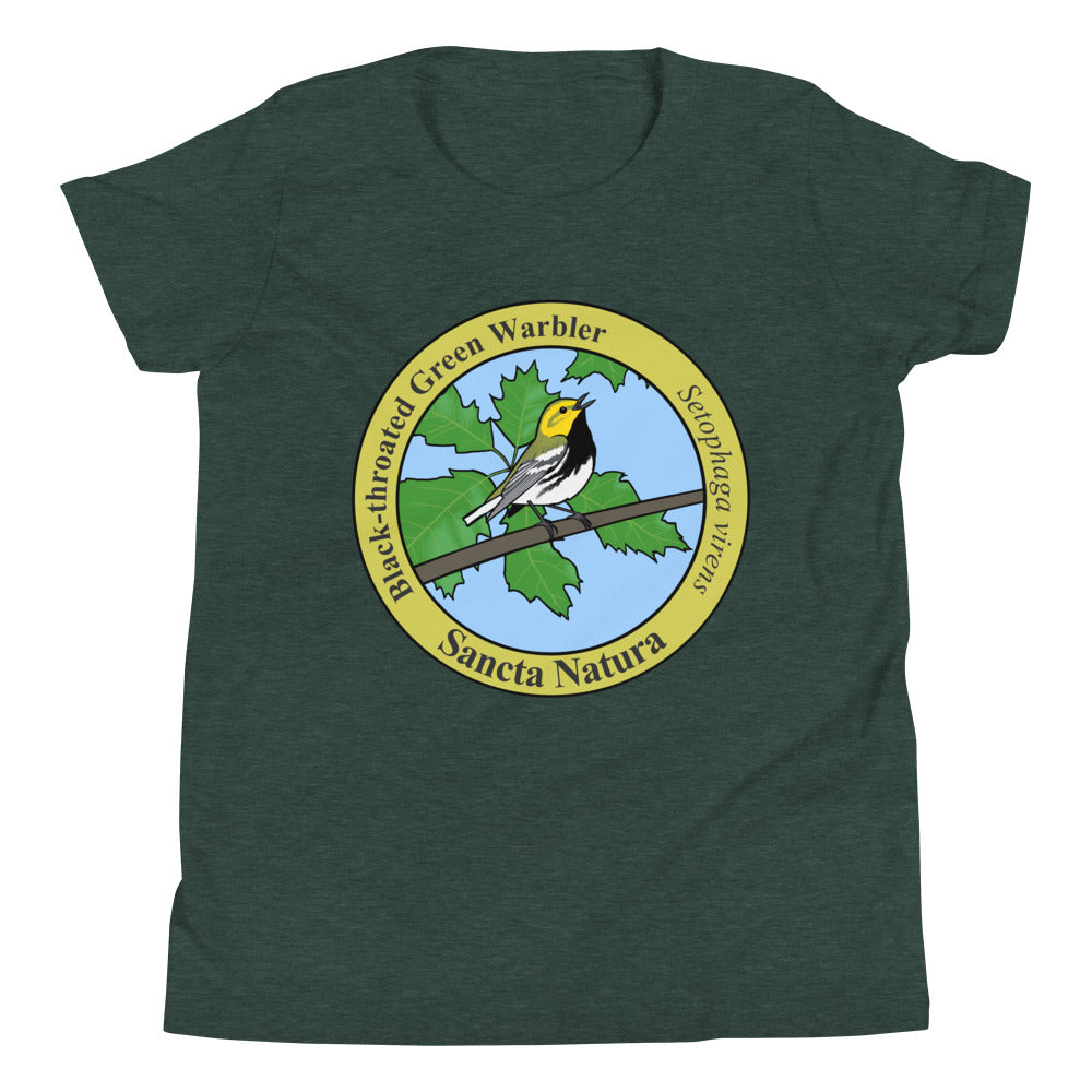 Kids Black-throated Green Warbler T-shirt