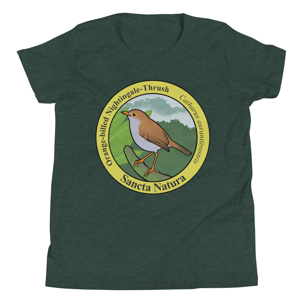 Kids Orange-billed Nightingale Thrush T-shirt