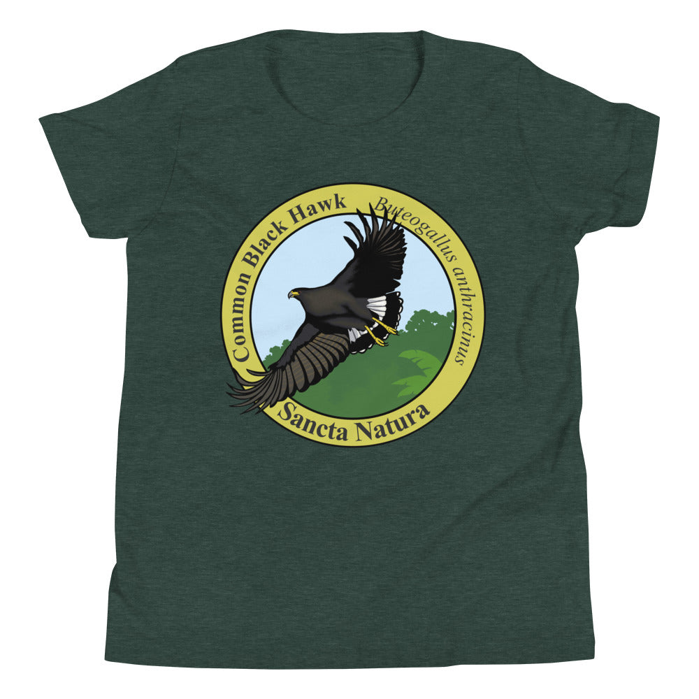 Kids Common Black Hawk T-shirt