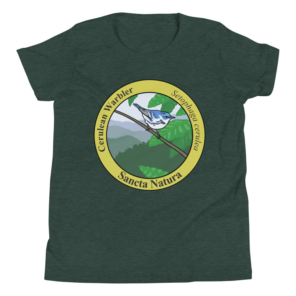 Kids Cerulean Warbler T-shirt