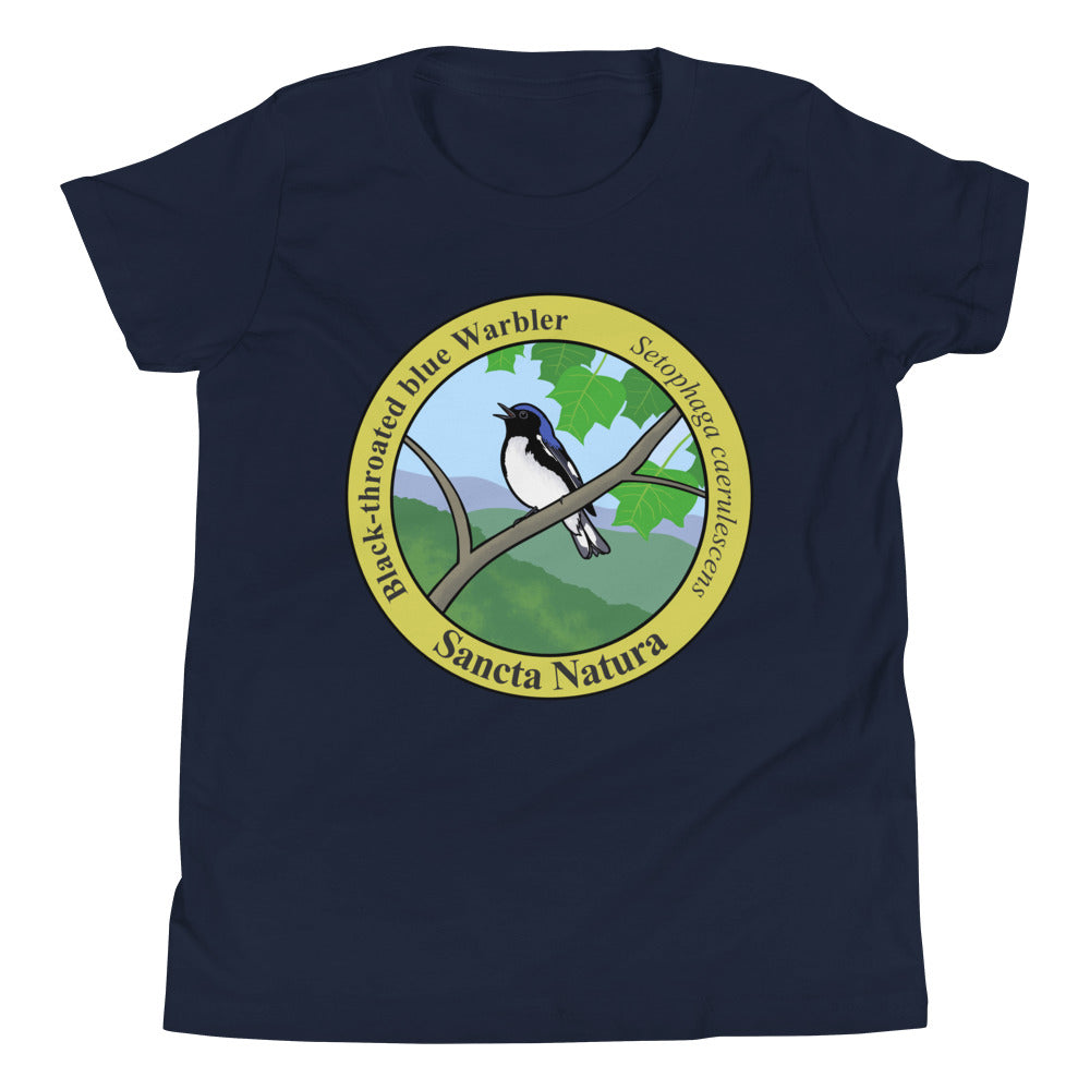 Kids Black-throated Blue Warbler T-shirt