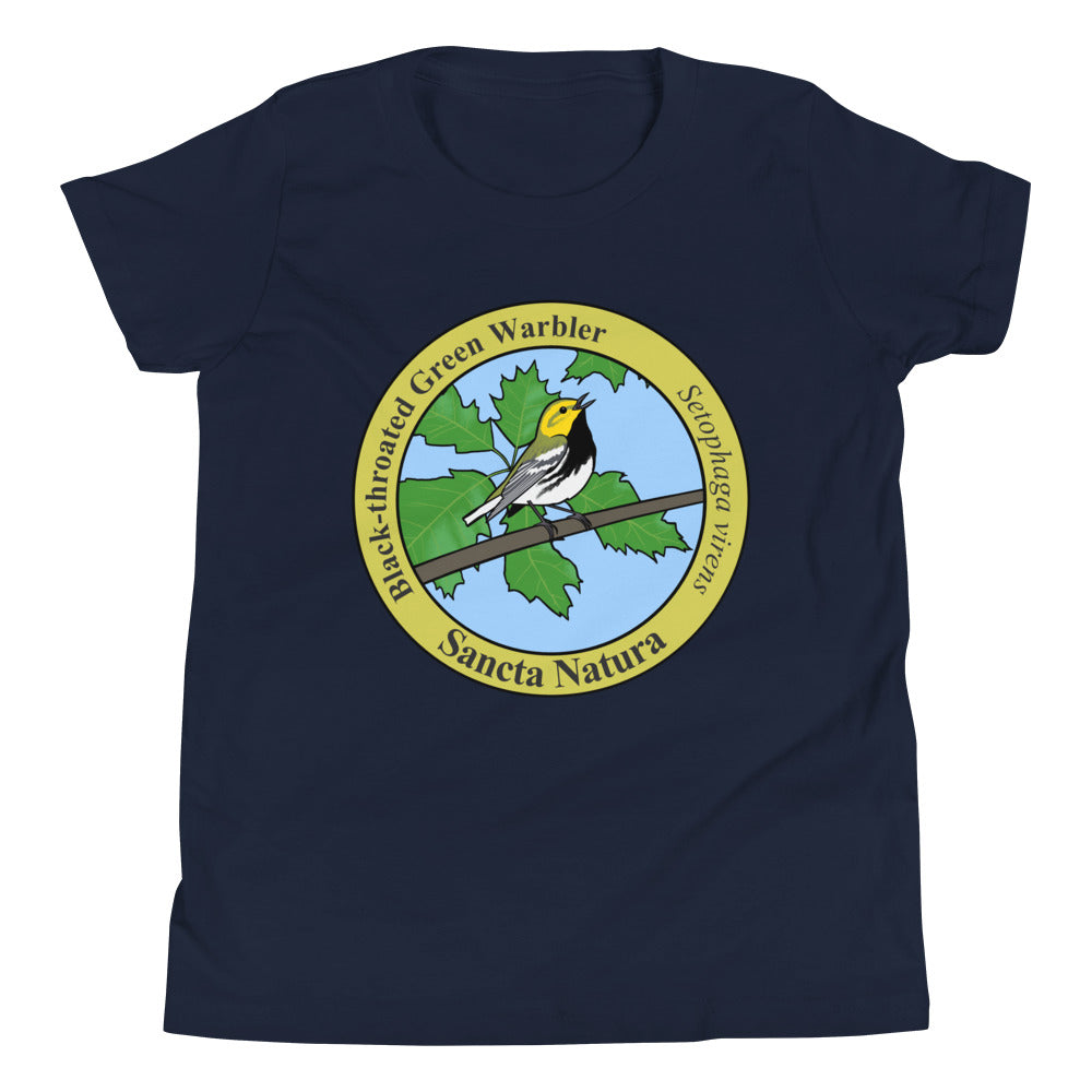 Kids Black-throated Green Warbler T-shirt
