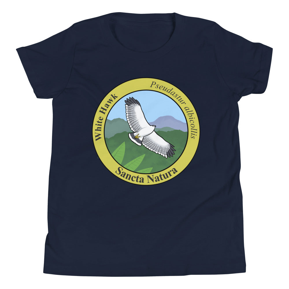 Kids White Hawk T-shirt