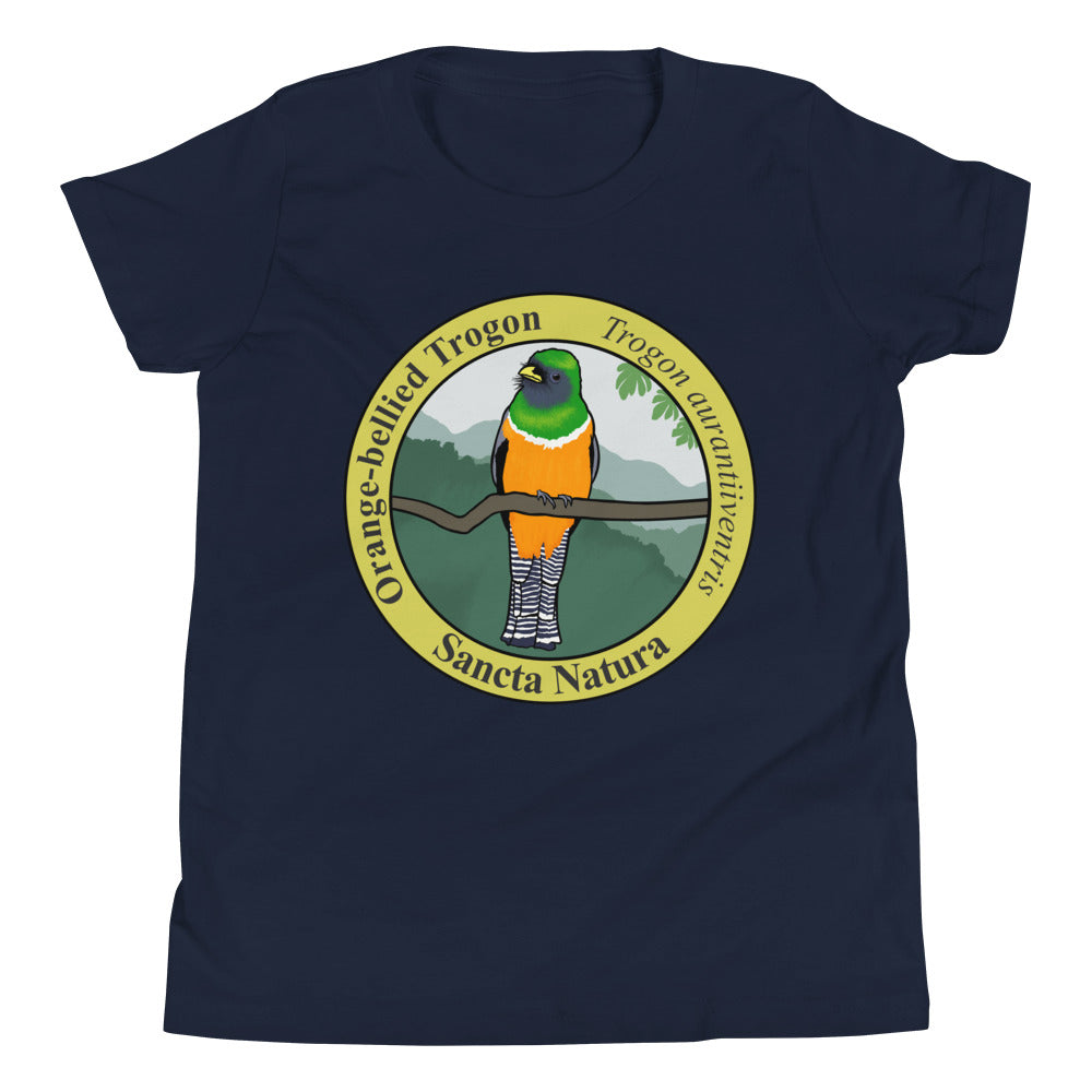 Kids Orange-bellied (Collared) Trogon T-shirt