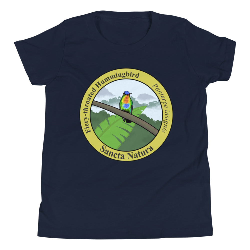 Kids Fiery-throated Hummingbird T-shirt