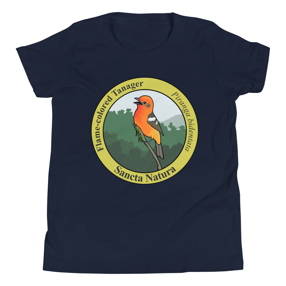 Kids Flame-colored Tanager T-shirt