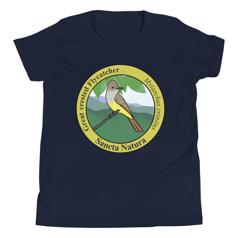 Kids Great crested Flycatcher T-shirt
