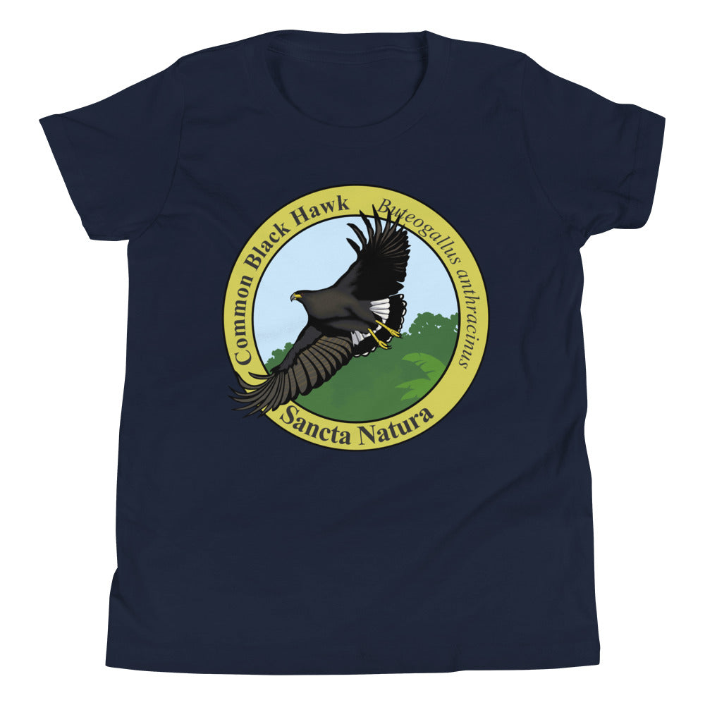 Kids Common Black Hawk T-shirt
