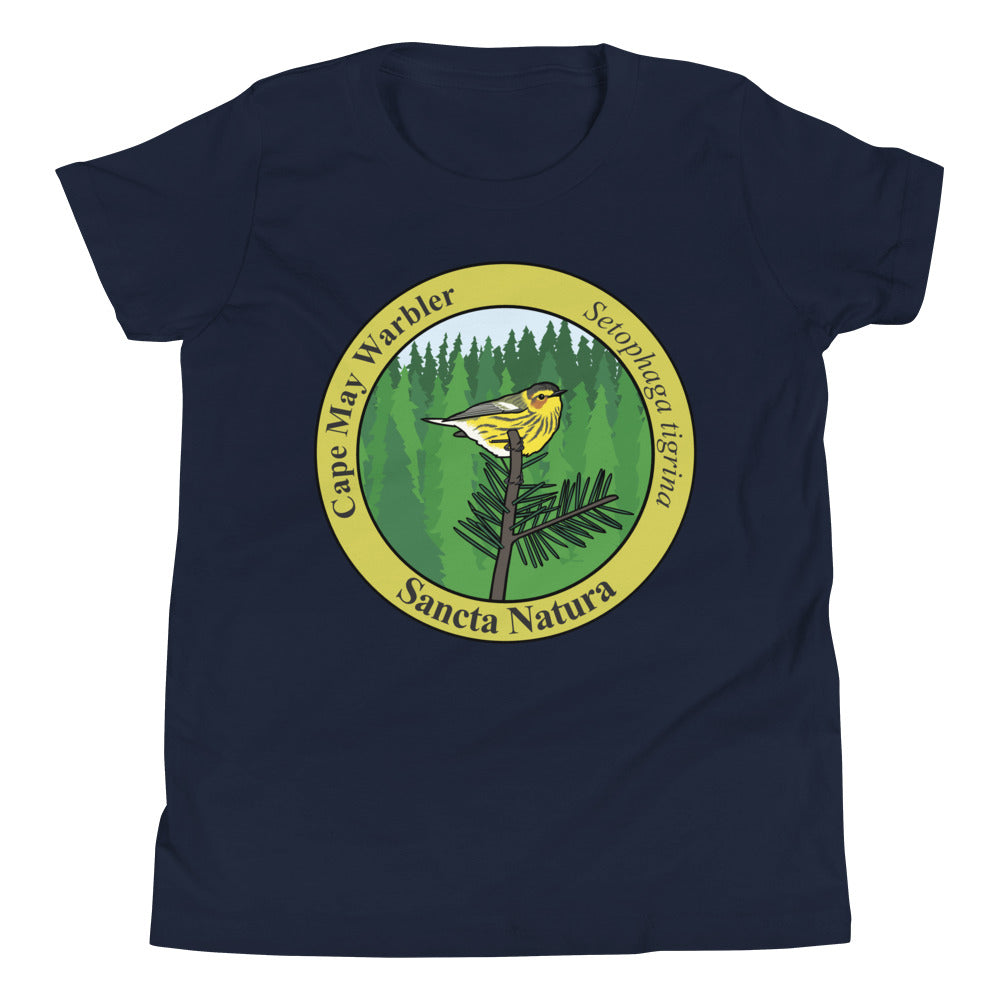 Kids Cape May Warbler T-shirt