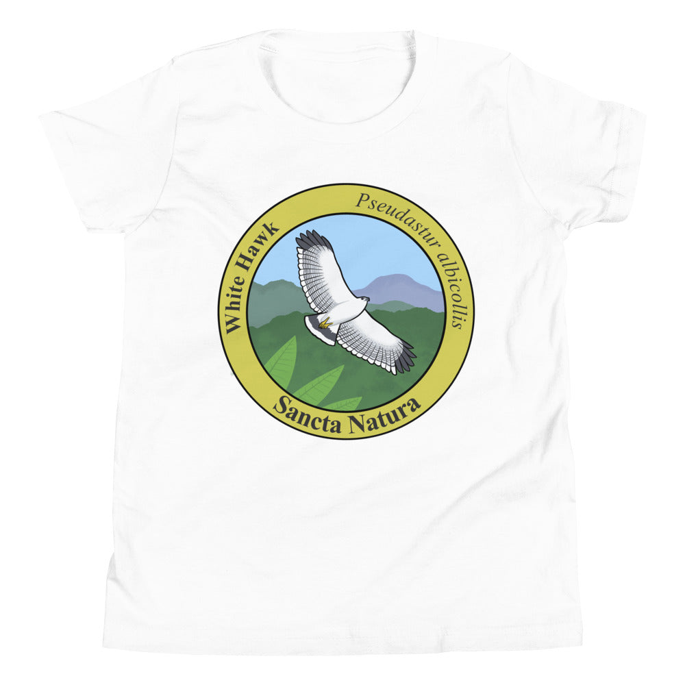 Kids White Hawk T-shirt