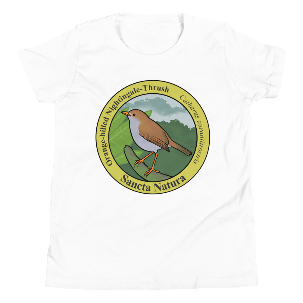 Kids Orange-billed Nightingale Thrush T-shirt