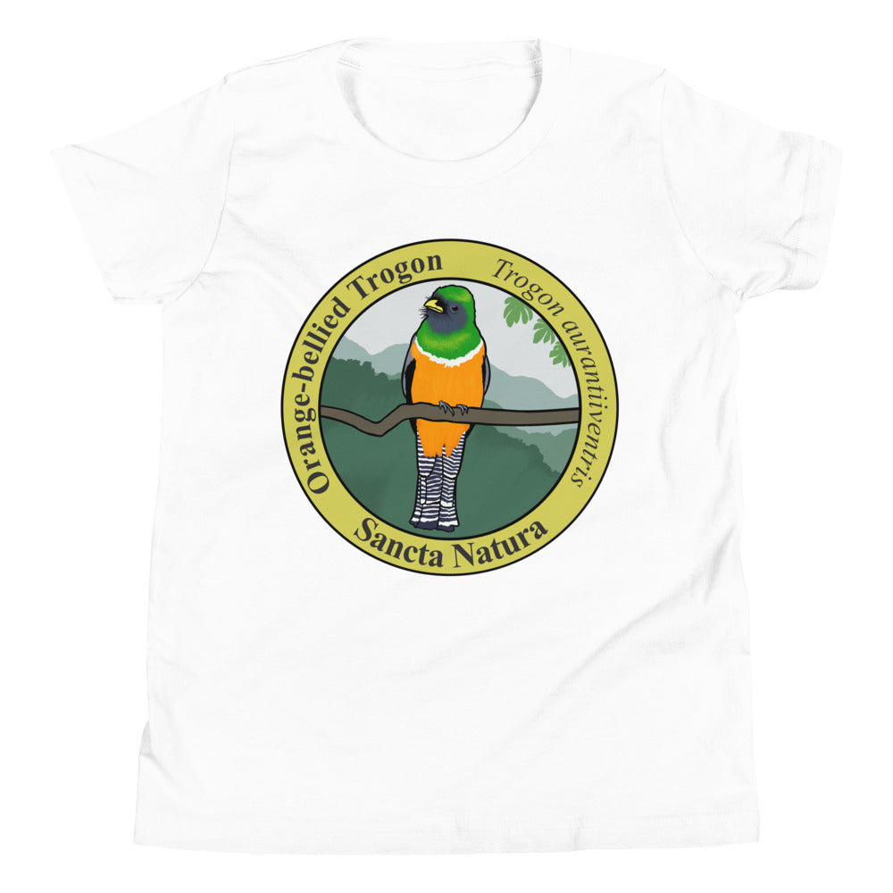 Kids Orange-bellied (Collared) Trogon T-shirt