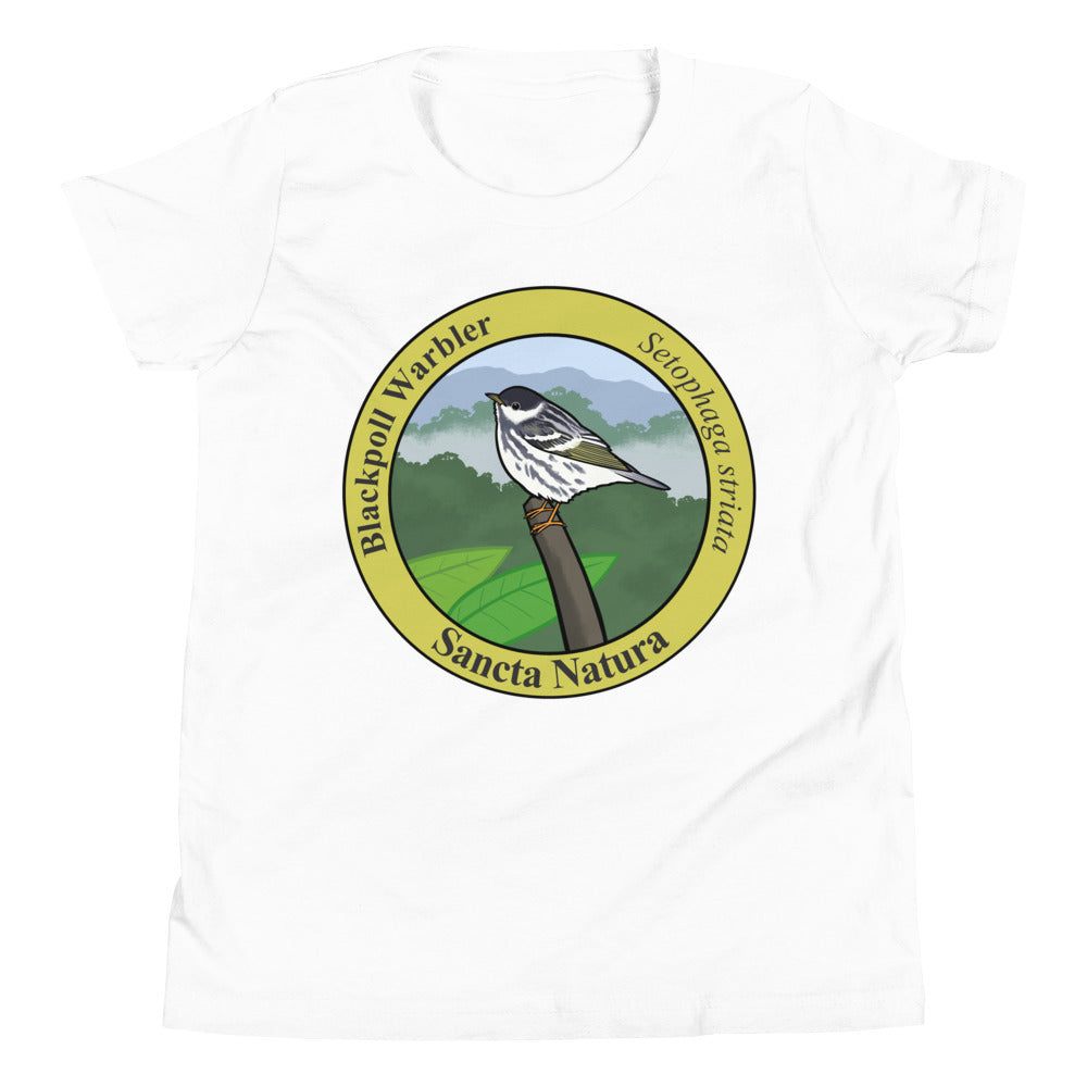 Kids Blackpoll Warbler T-shirt