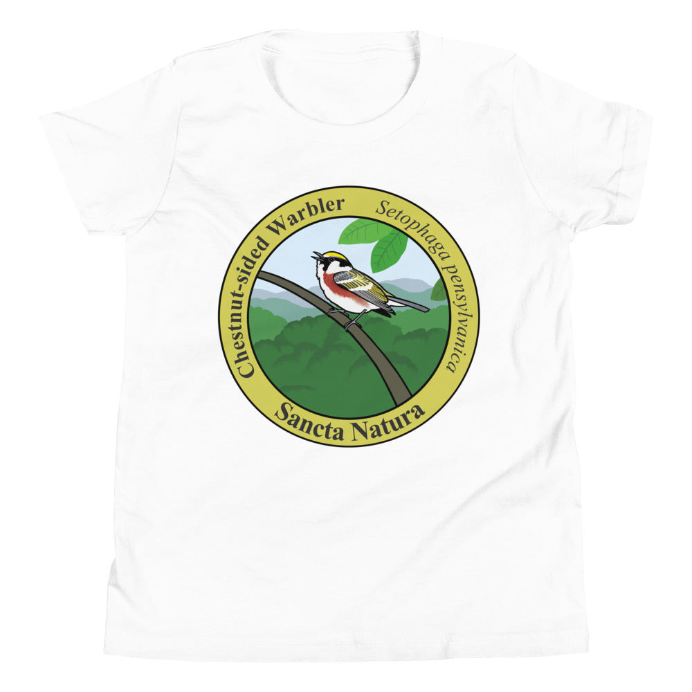Kids Chestnut-sided Warbler T-shirt